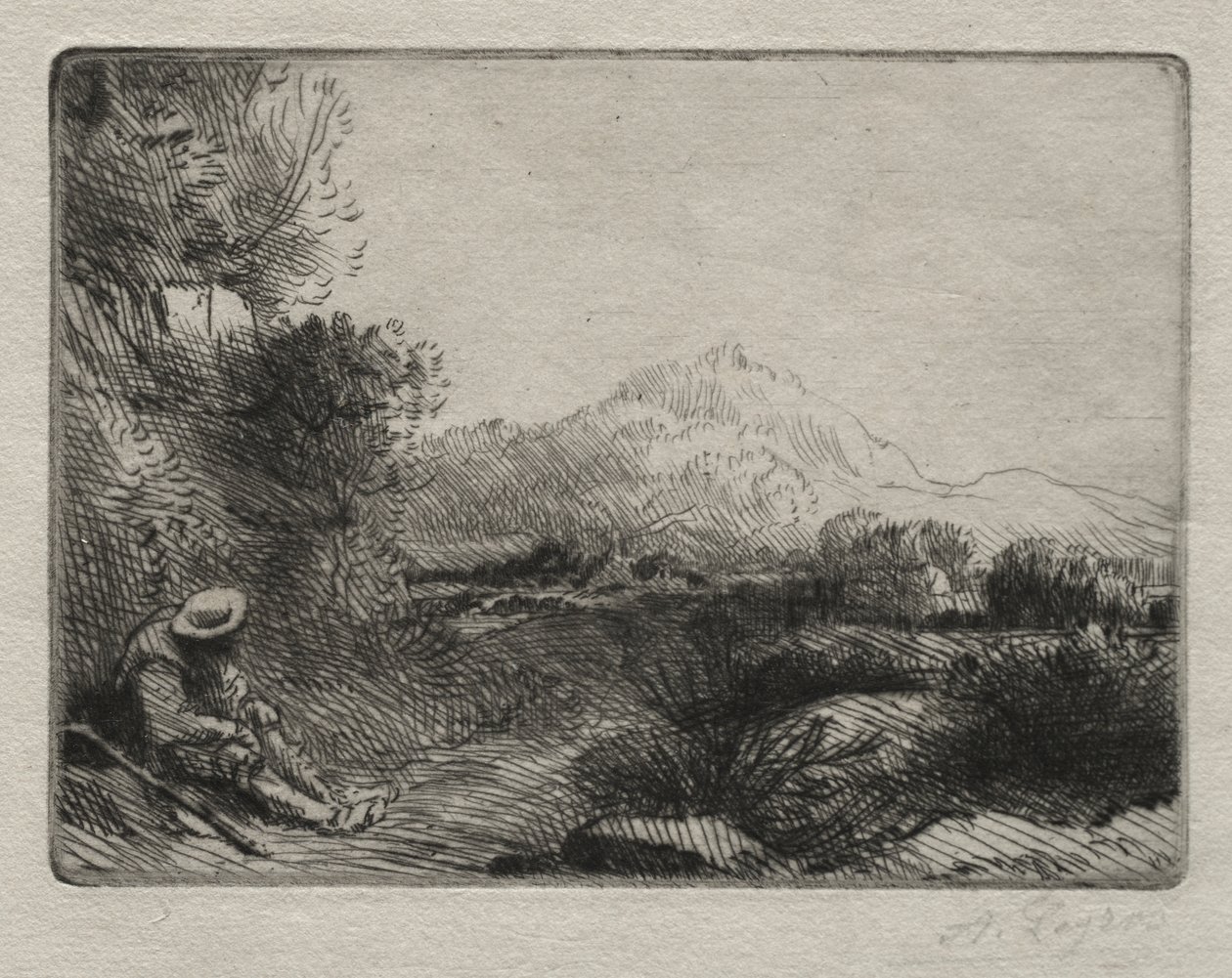 Resten av den reisende av Alphonse Legros