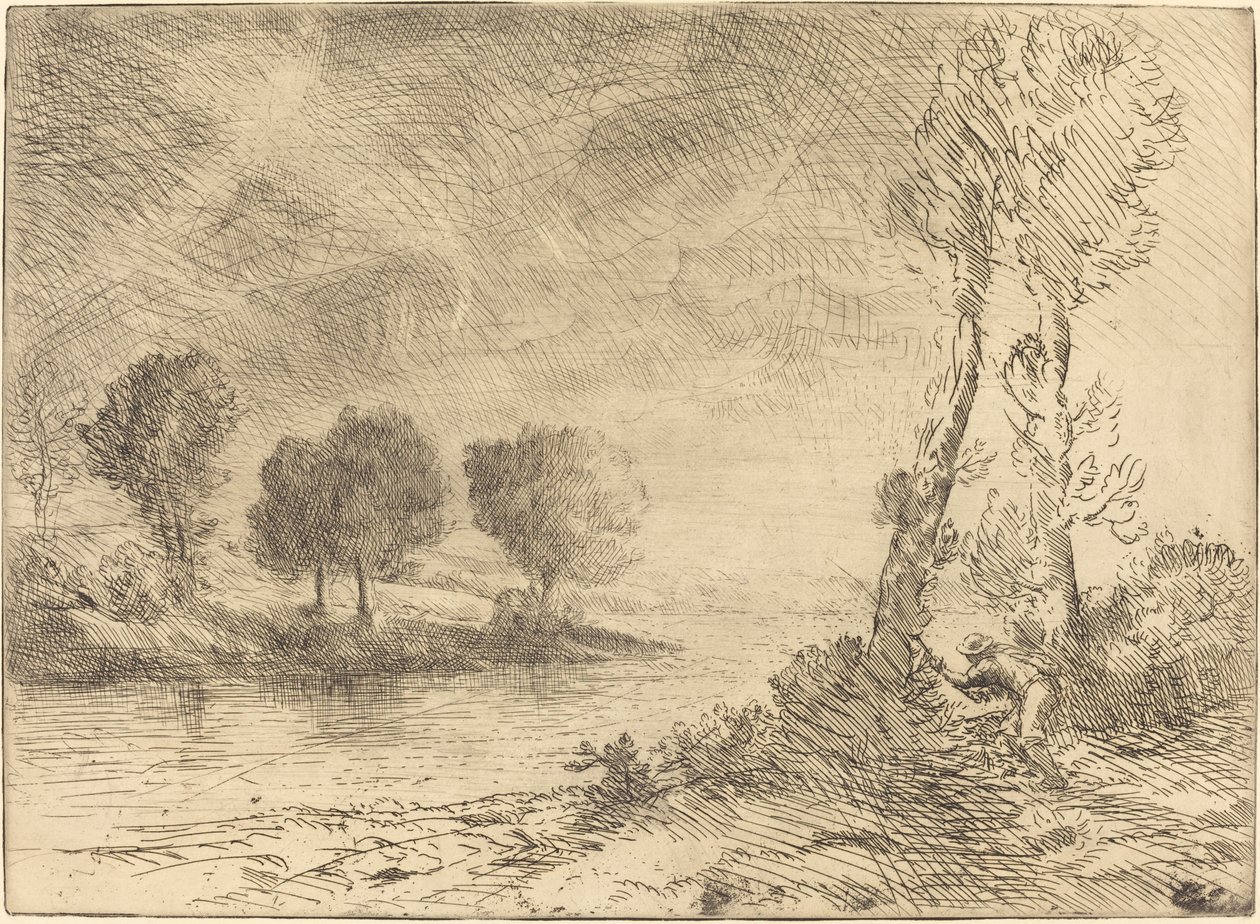 Laksefisker av Alphonse Legros