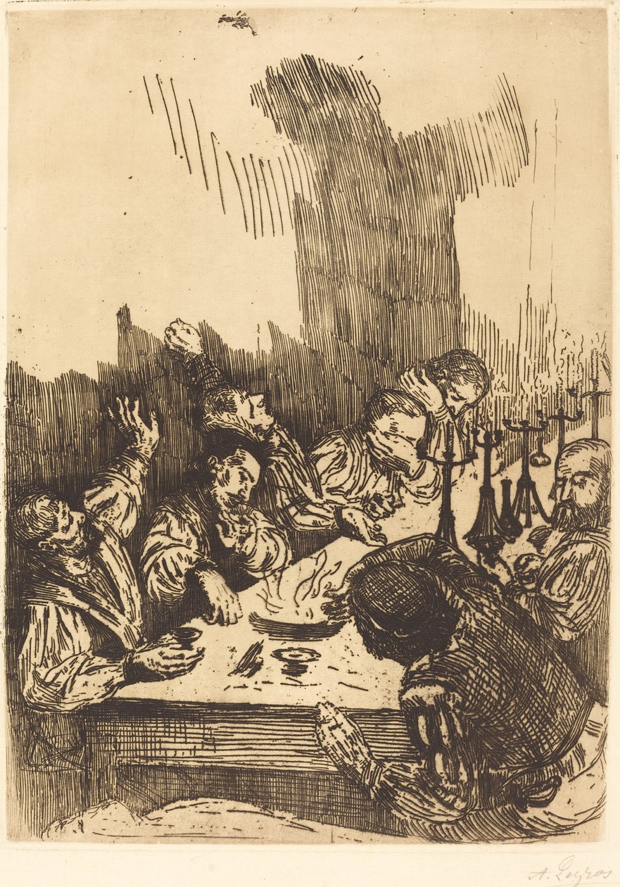 Skygge (Ombre) av Alphonse Legros