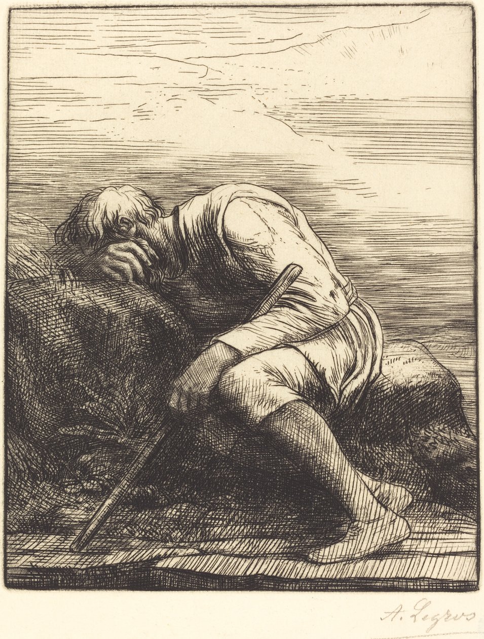 Sjømannen Sinbad Sinbad le marin. av Alphonse Legros