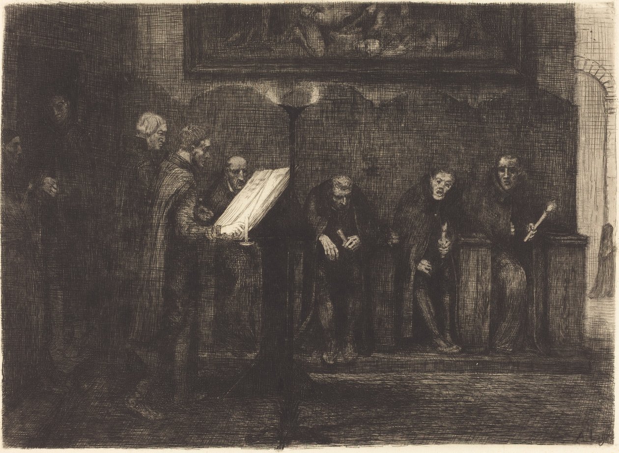 Spanske sangere av Alphonse Legros