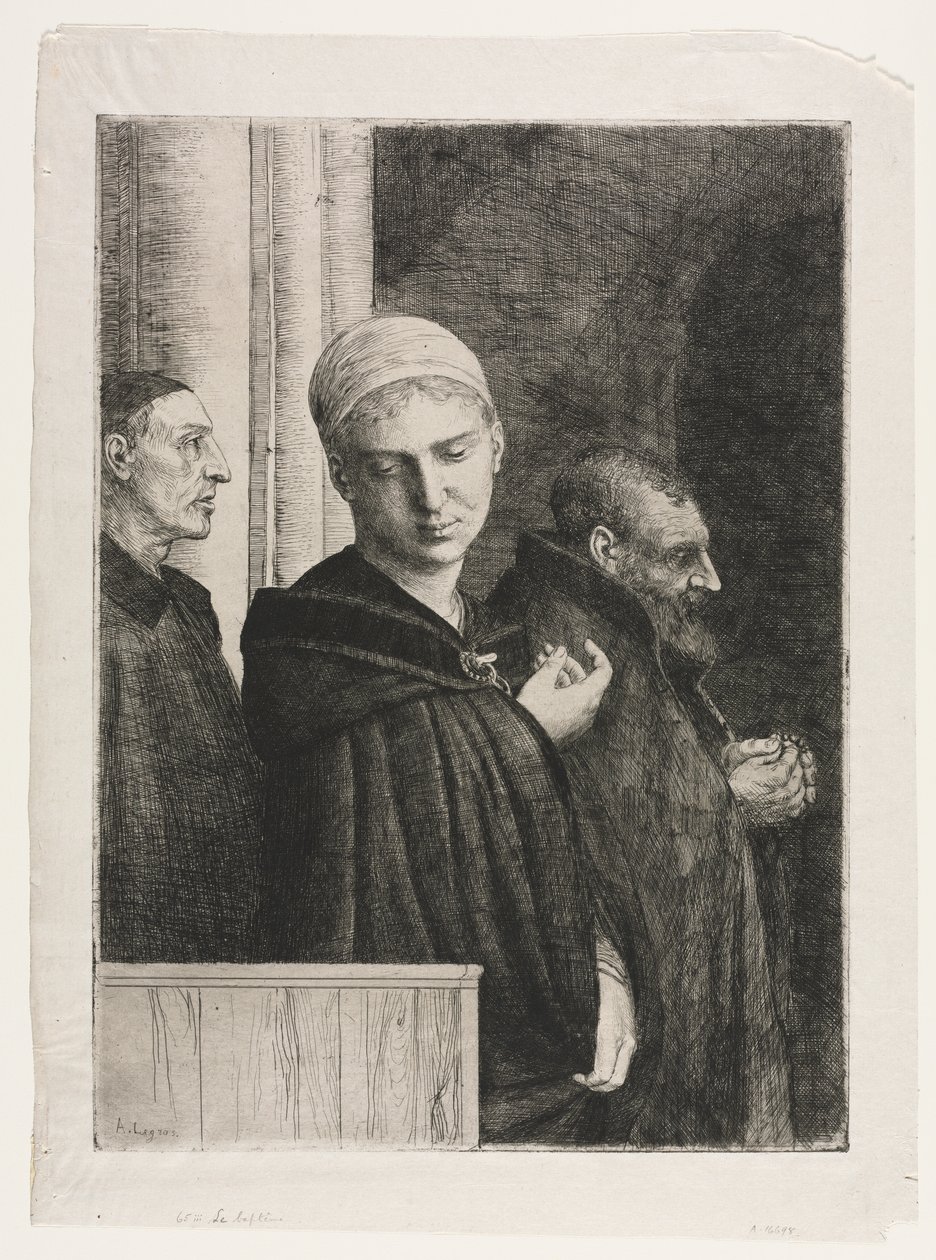 Dåpen av Alphonse Legros
