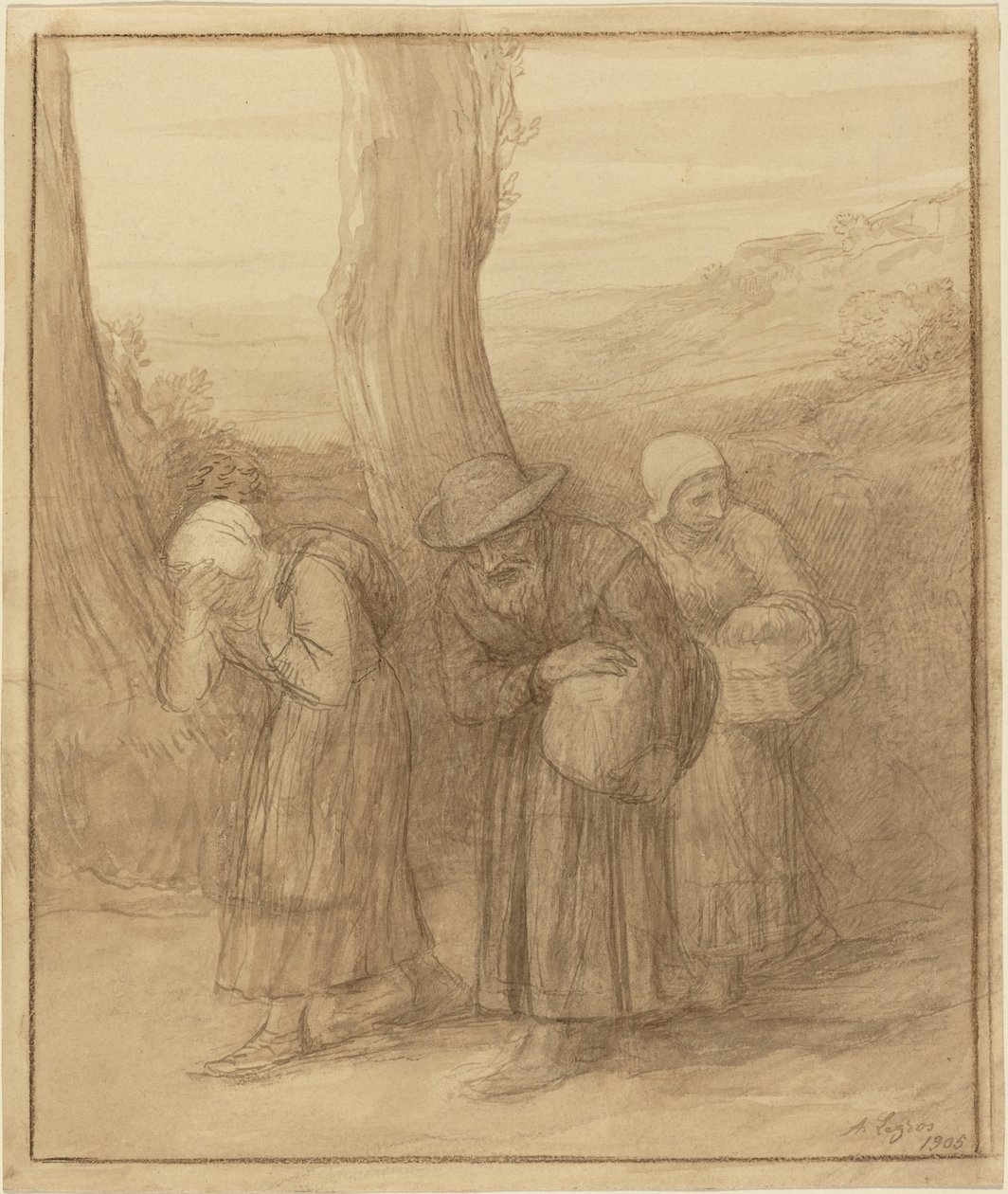 Avgangen, 1905. av Alphonse Legros
