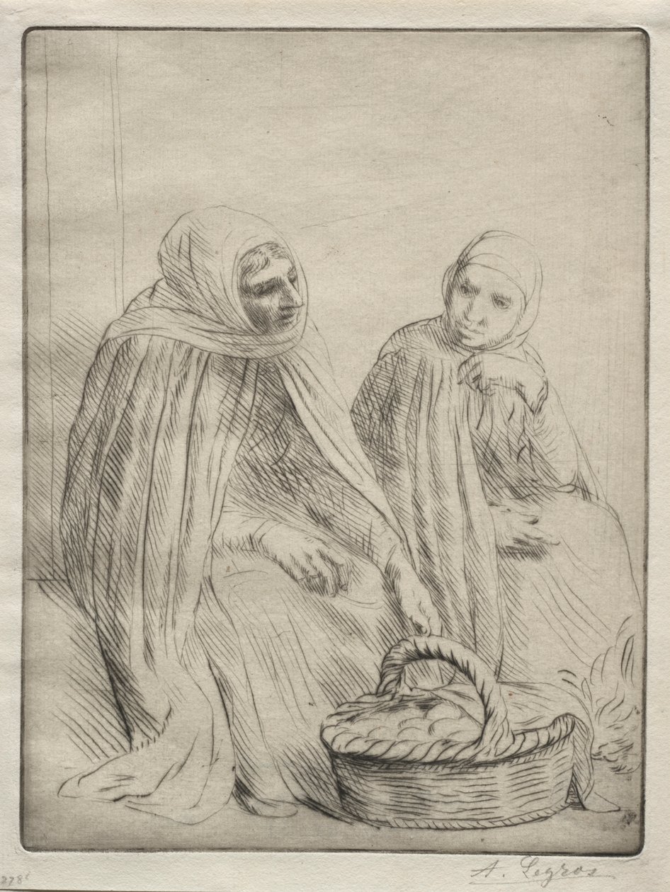 Egghandlernes 1. tallerken. av Alphonse Legros