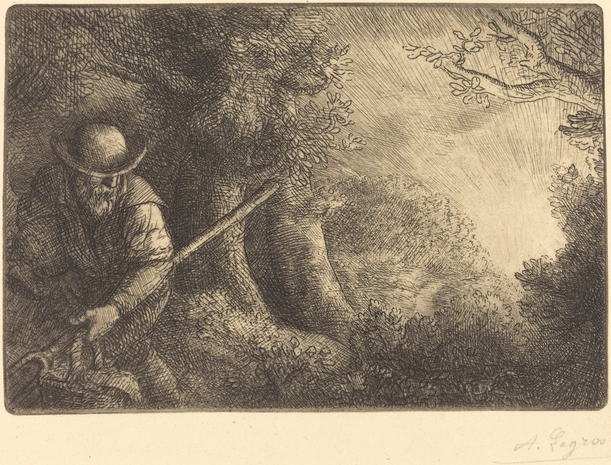 Gartneren Gartneren. av Alphonse Legros