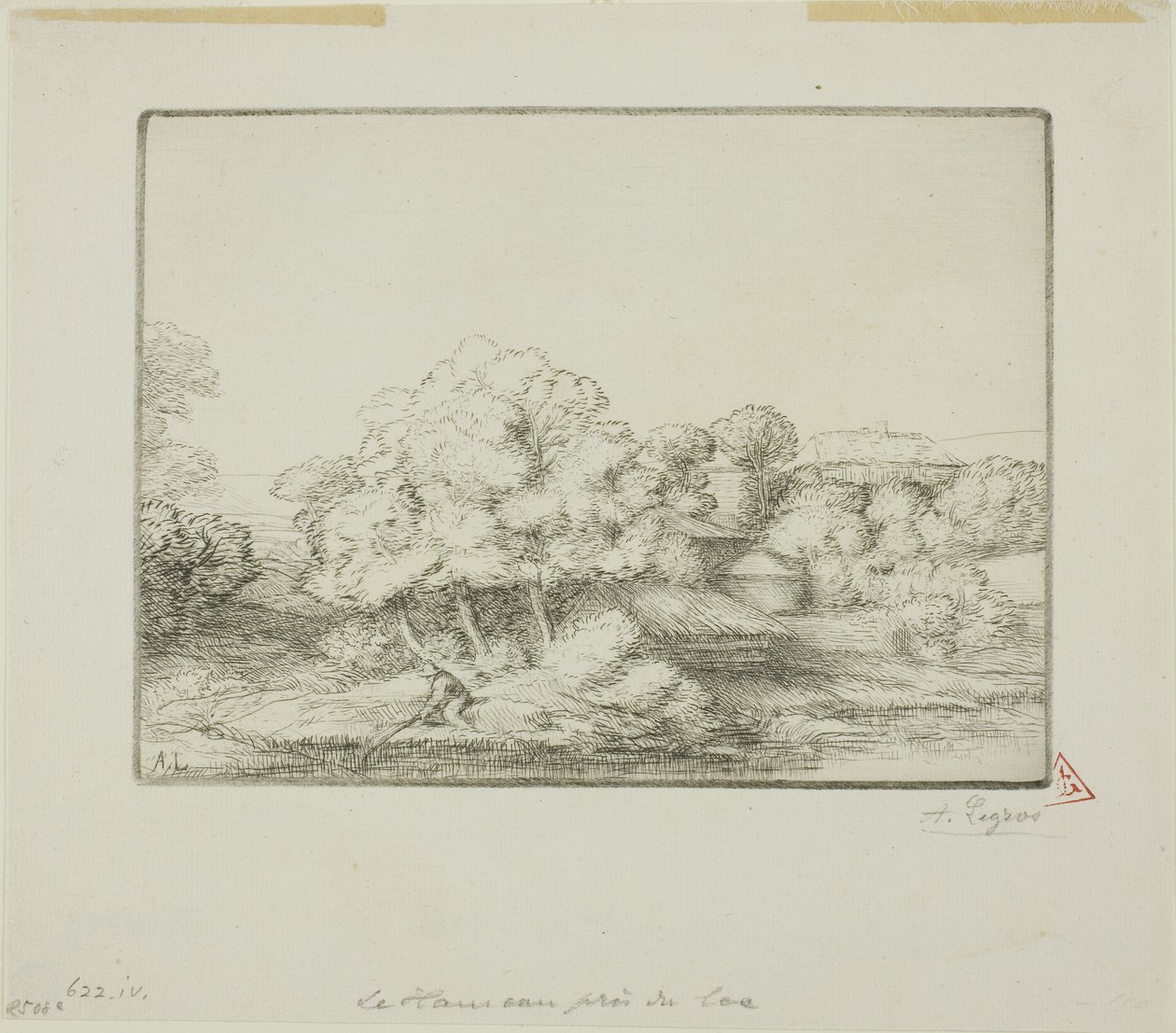 Hamlet ved innsjøen av Alphonse Legros