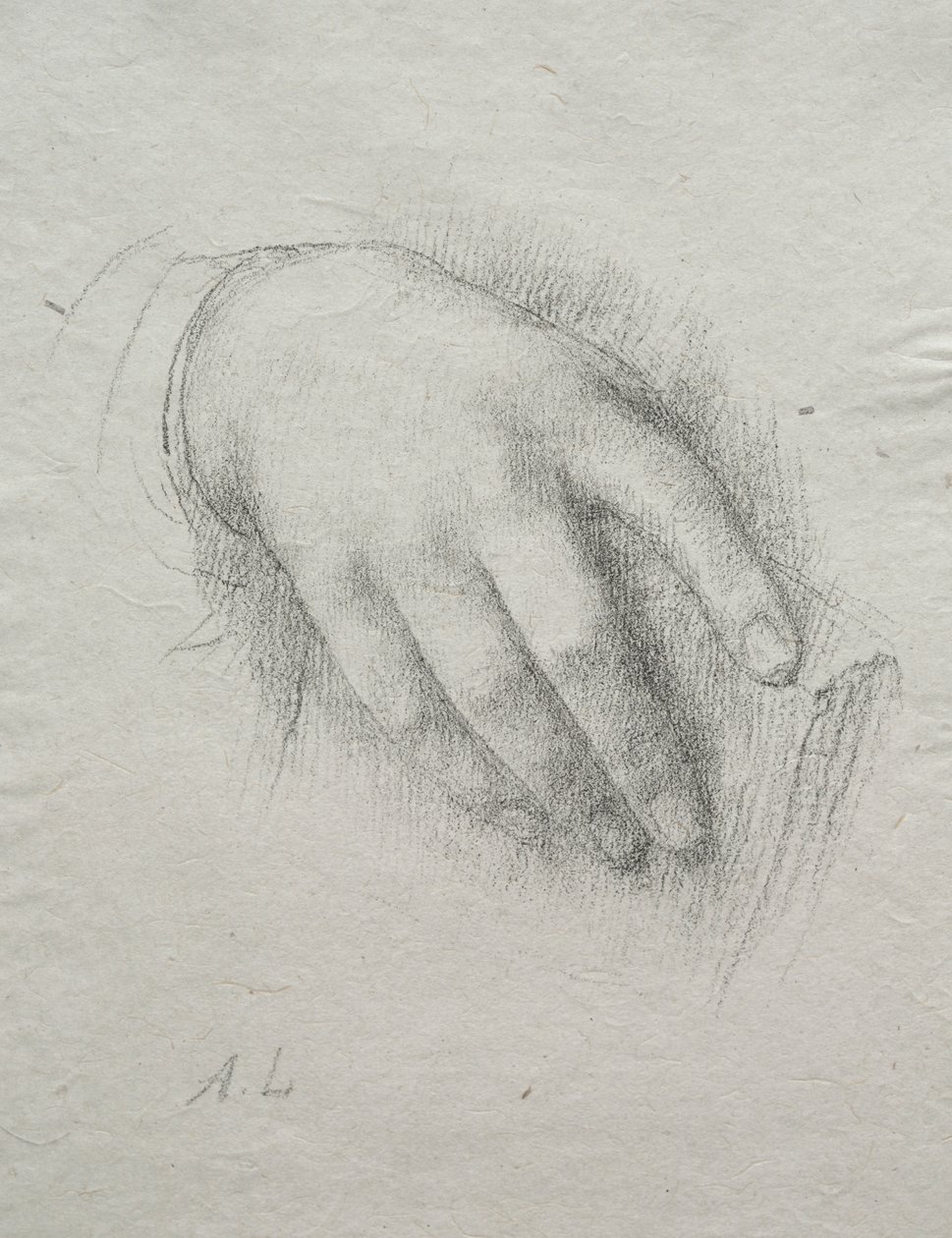 Hånden til Nora E. Legros av Alphonse Legros