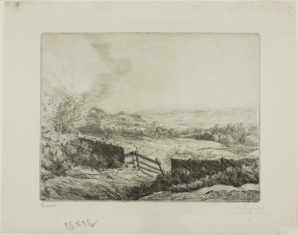 Engporten av Alphonse Legros