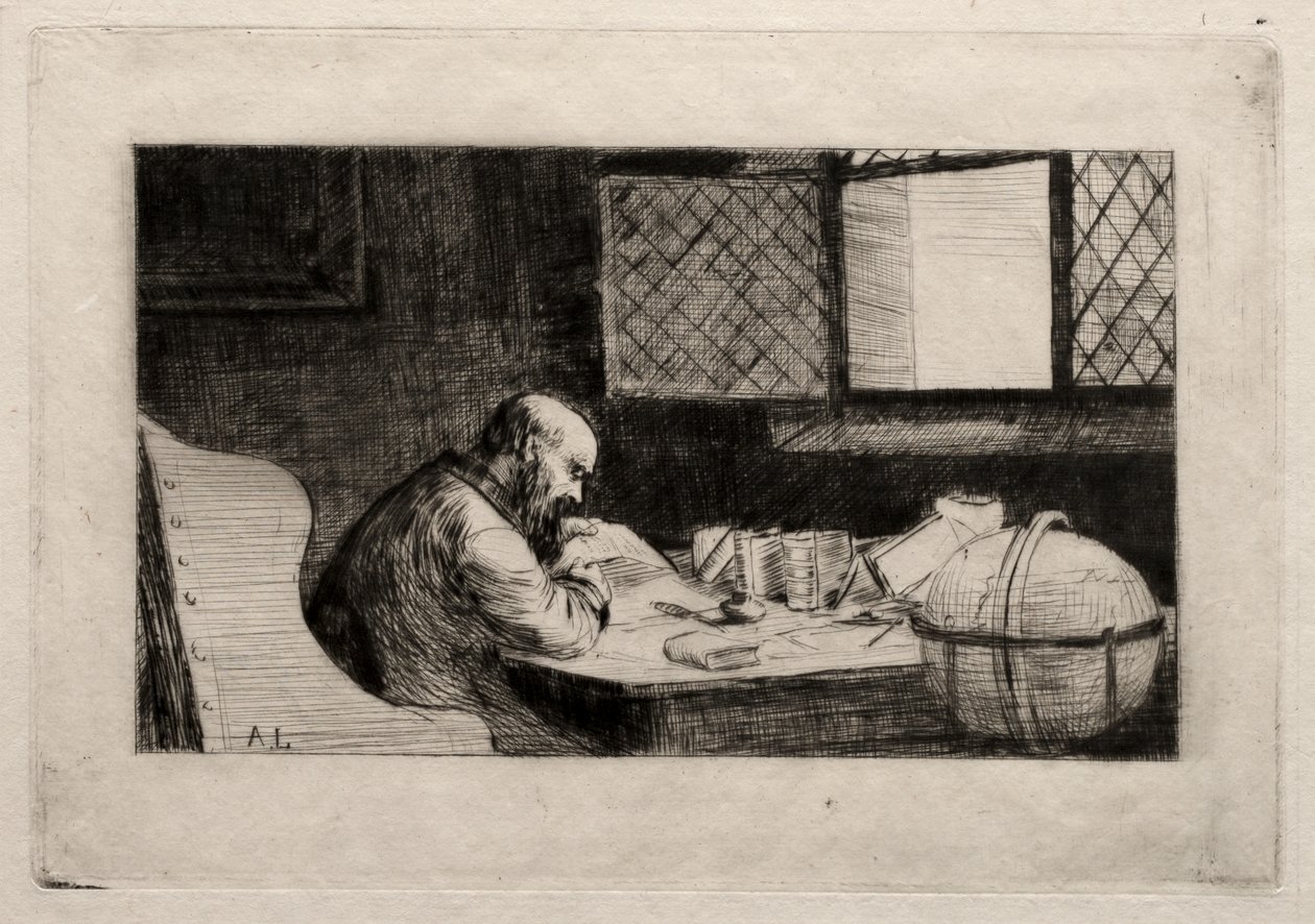 Filosofen av Alphonse Legros