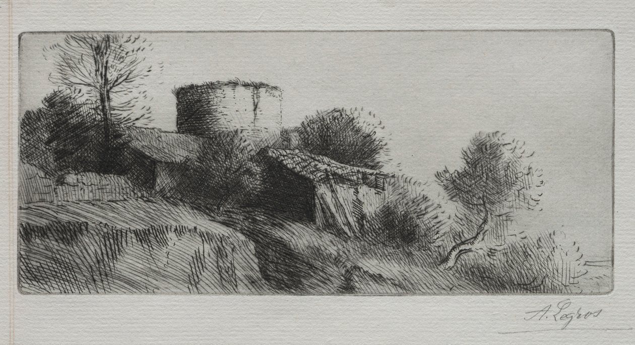 Duetårnet. av Alphonse Legros