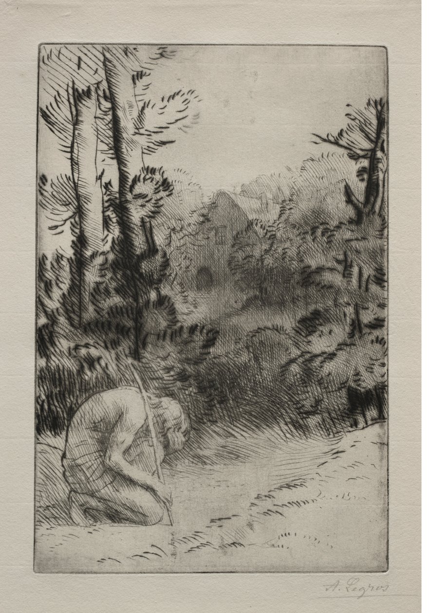 Den fortapte sønn (2. plate) av Alphonse Legros