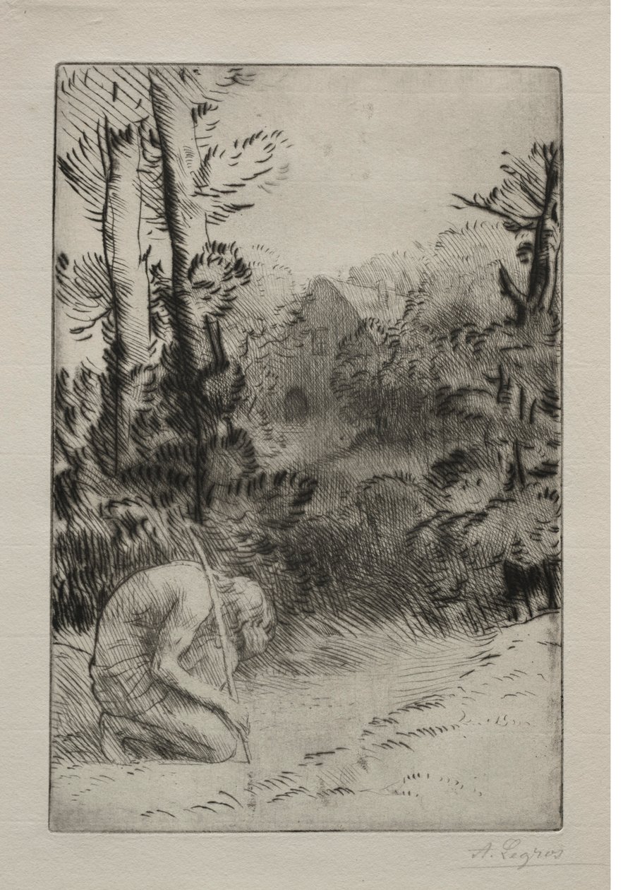 Den fortapte sønn 2. plate. av Alphonse Legros