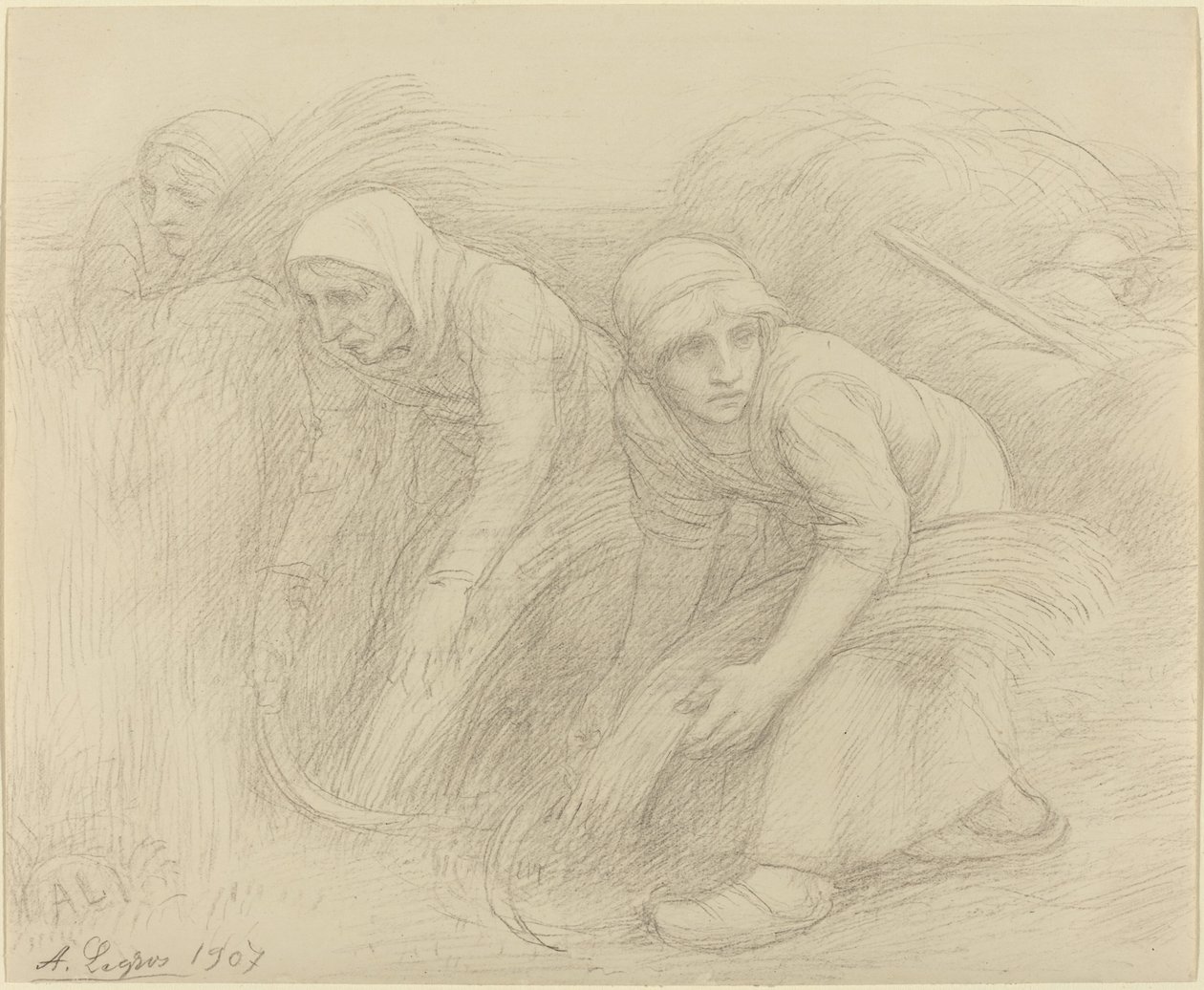 The Reapers av Alphonse Legros