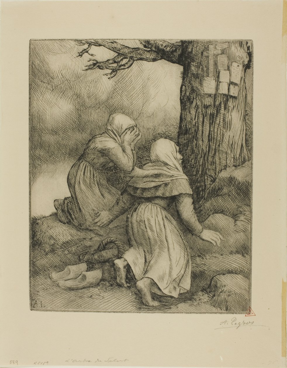 Frelsens tre av Alphonse Legros