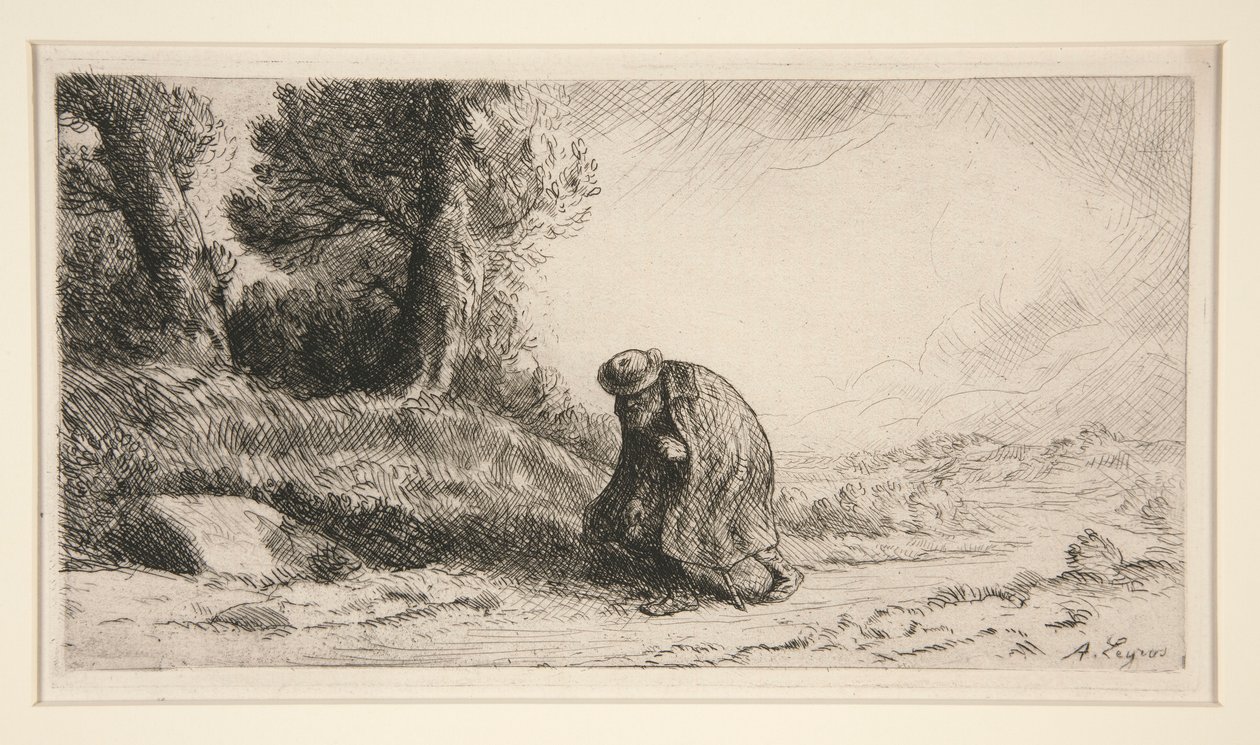The Wayfarer av Alphonse Legros