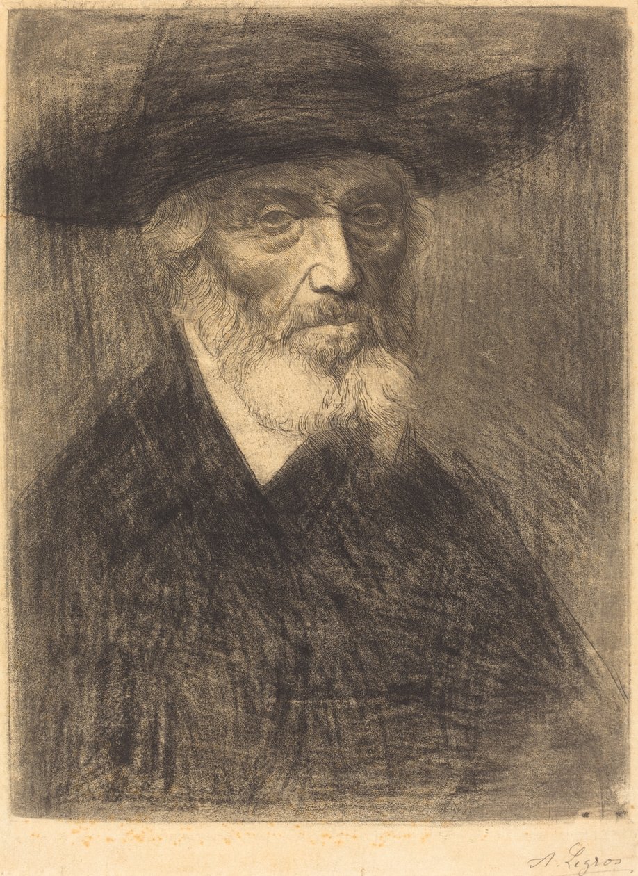 Thomas Carlyle av Alphonse Legros
