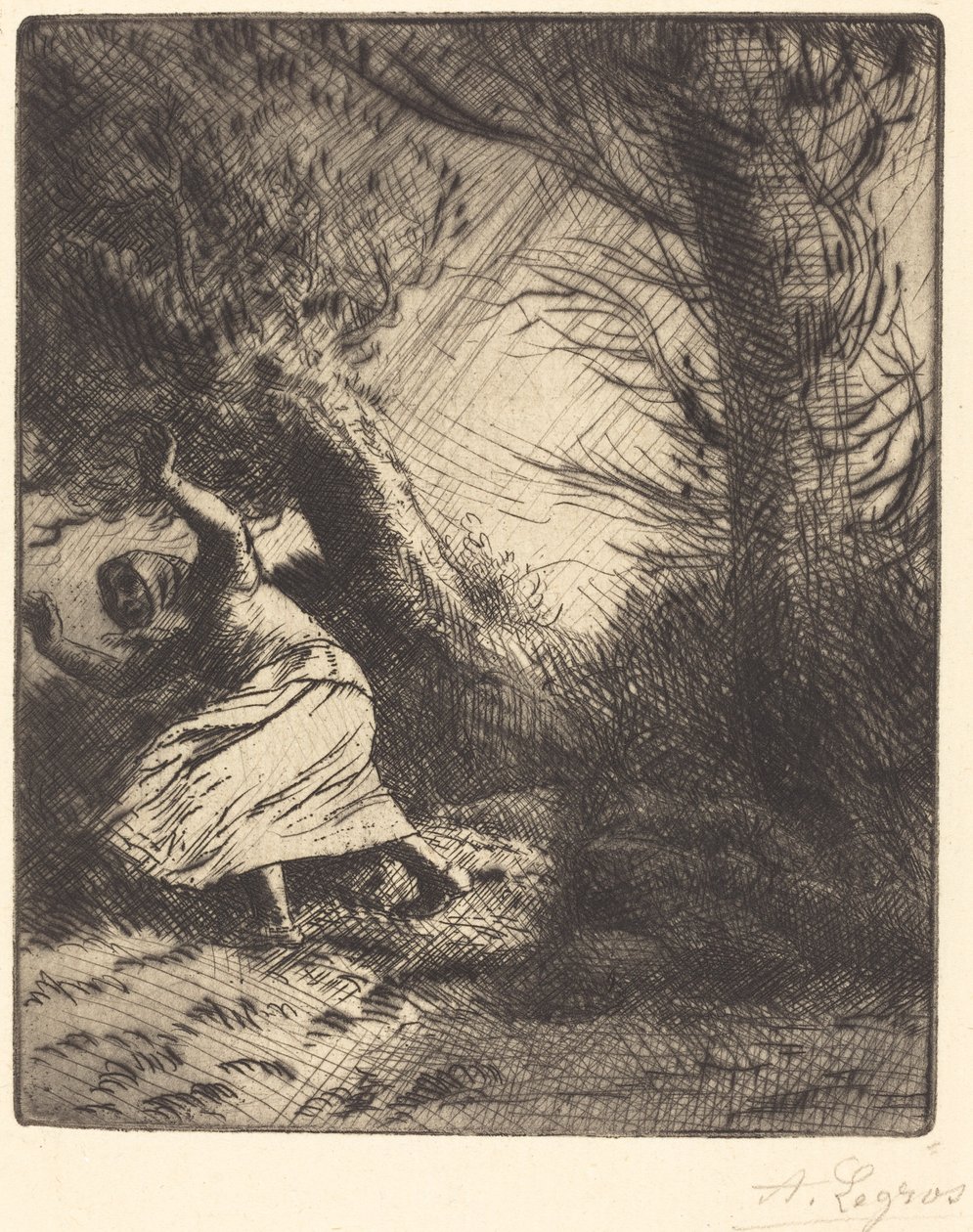 Torden En torden. av Alphonse Legros