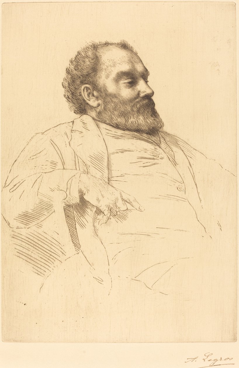 Val Prinsep, R.A. av Alphonse Legros