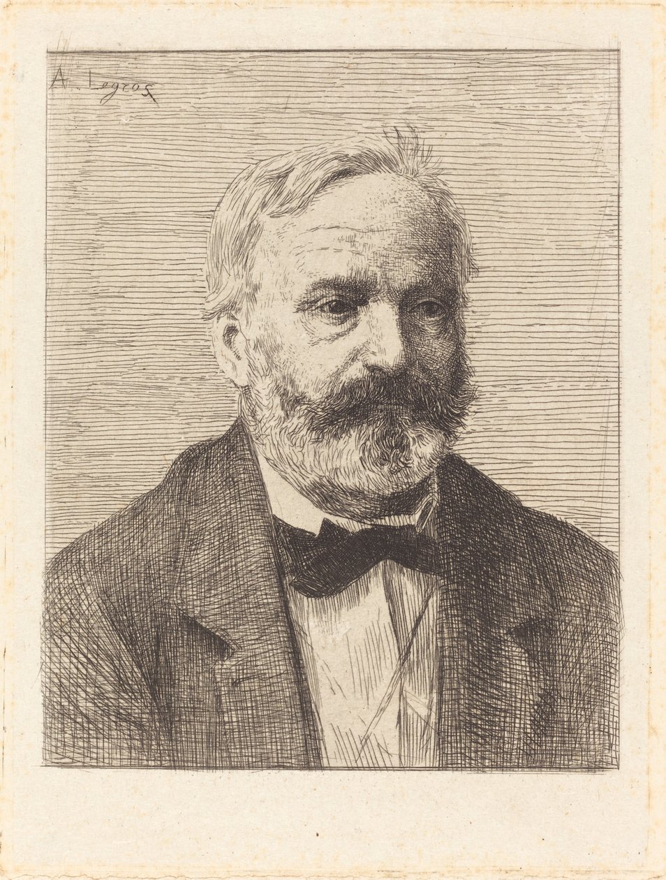 Victor Hugo, 1. plate. av Alphonse Legros