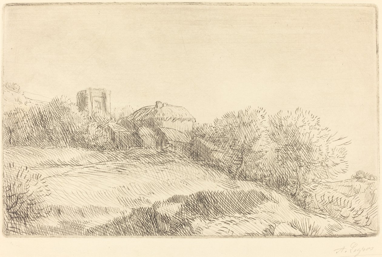 Landsby A landsby. av Alphonse Legros