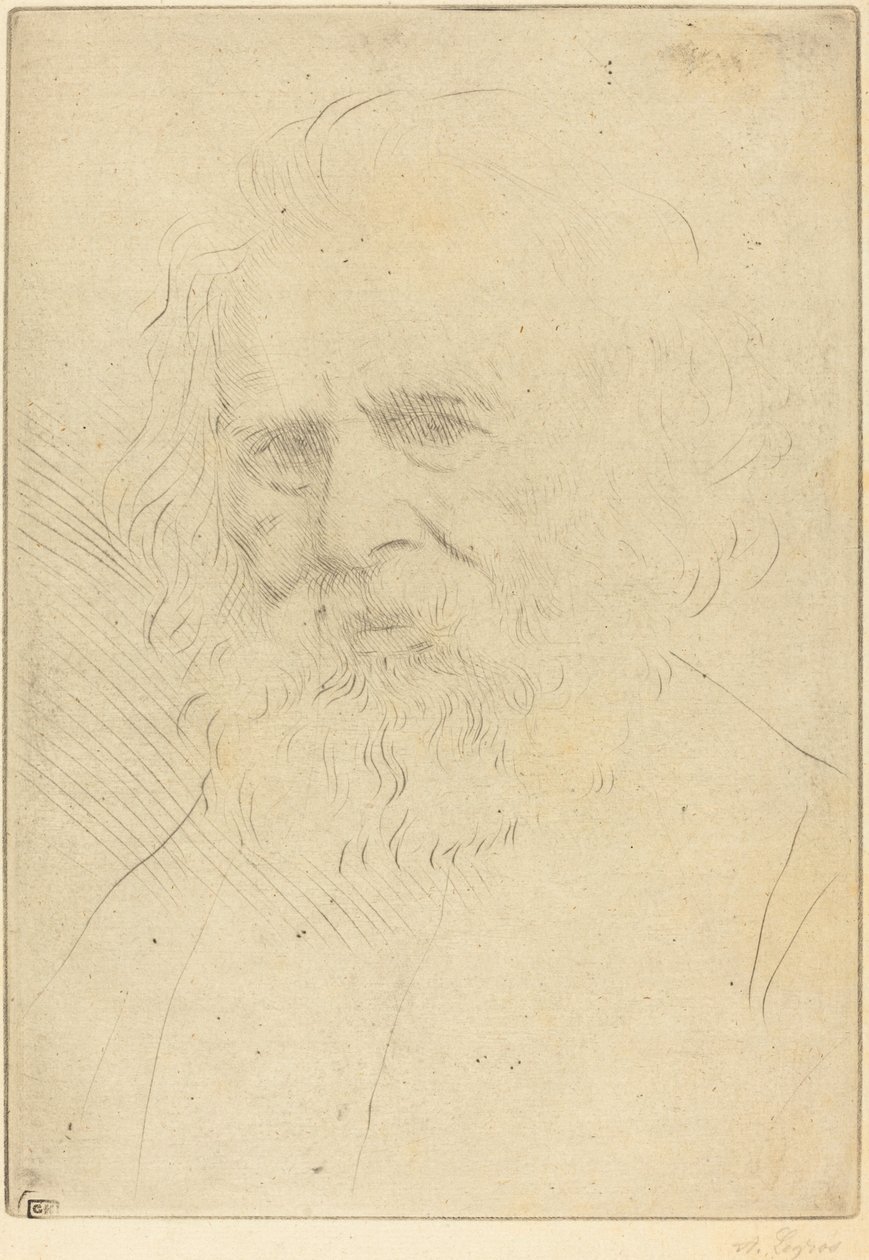 W.H. Longfellow, 1. plate av Alphonse Legros