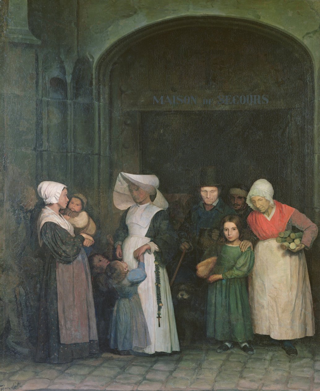 Tilfluktshuset, ca. 1840 av Alphonse Louis Pierre Trimolet
