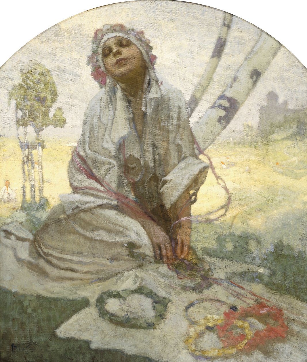Bohemsk soldrømmer av Alphonse Mucha