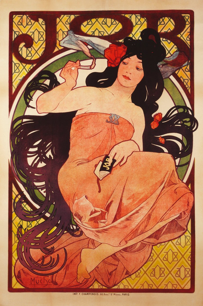 Jobb av Alphonse Mucha