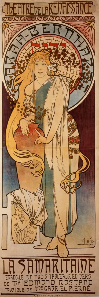 Samaritanen, 1897 av Alphonse Mucha