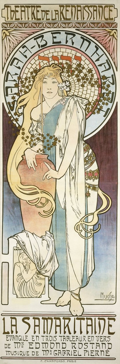 Samaritanen, 1897 av Alphonse Mucha