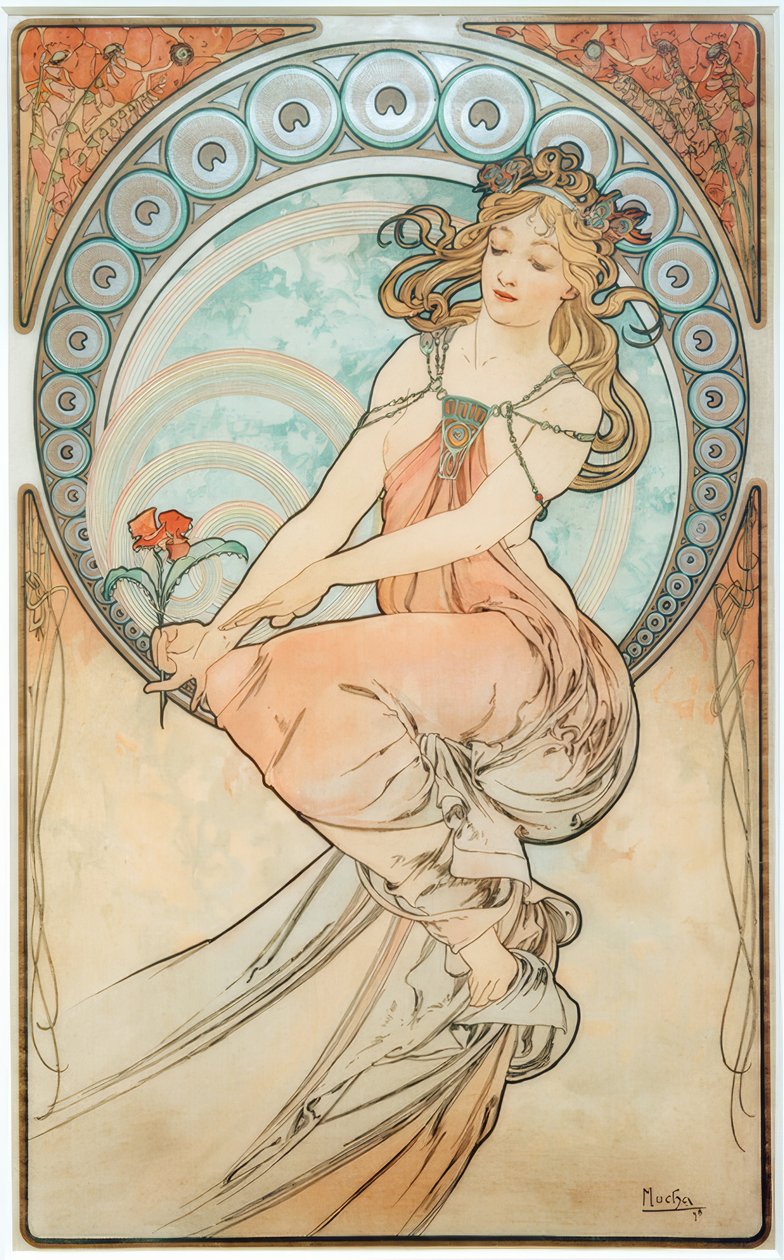 Maleri av Alphonse Mucha