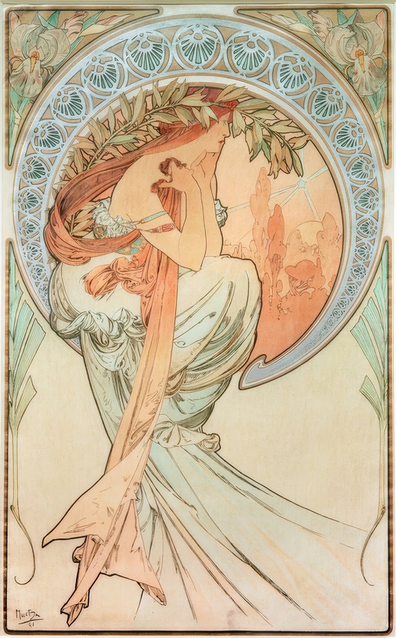 Poesien av Alphonse Mucha