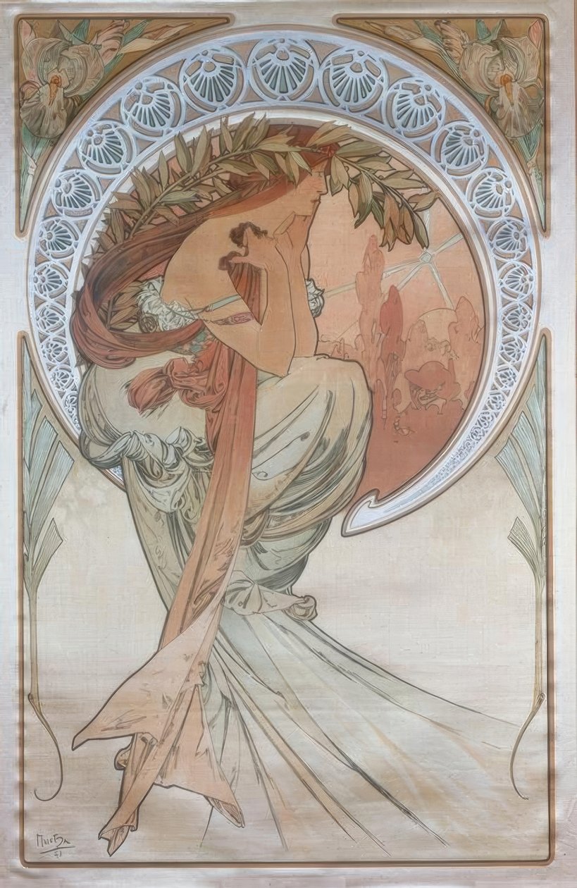 Poesien av Alphonse Mucha