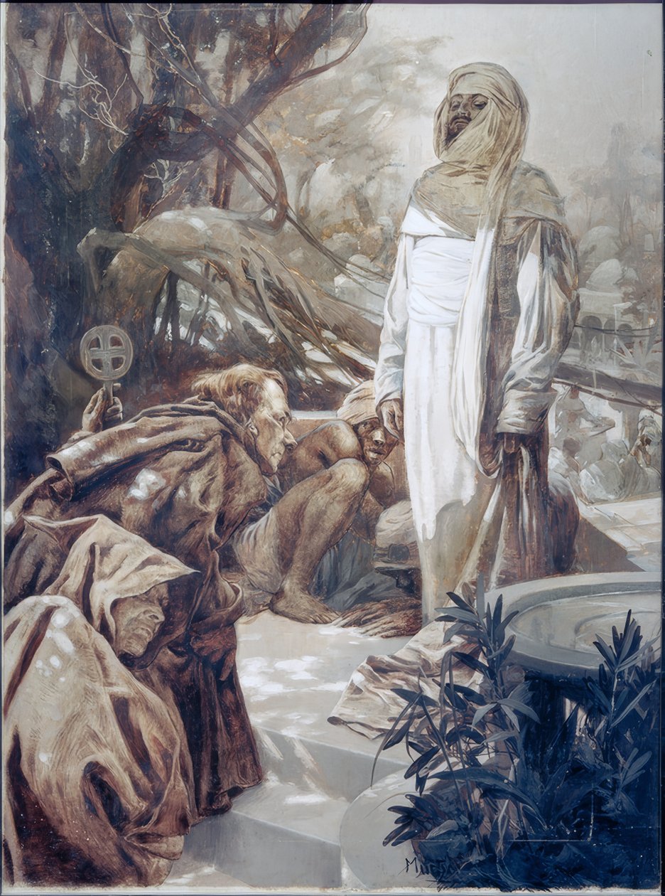 Spanias historie, illustrasjon av Alphonse Mucha
