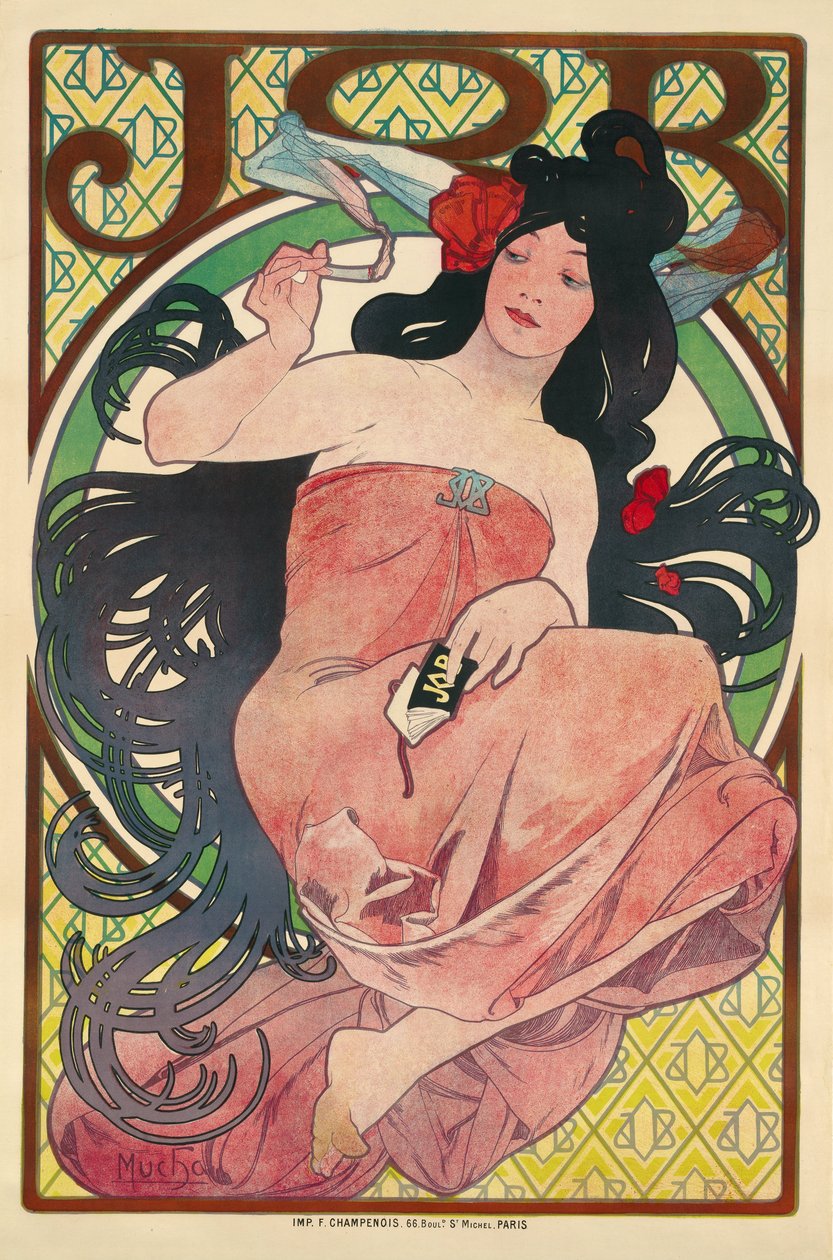 Jobb av Alphonse Mucha