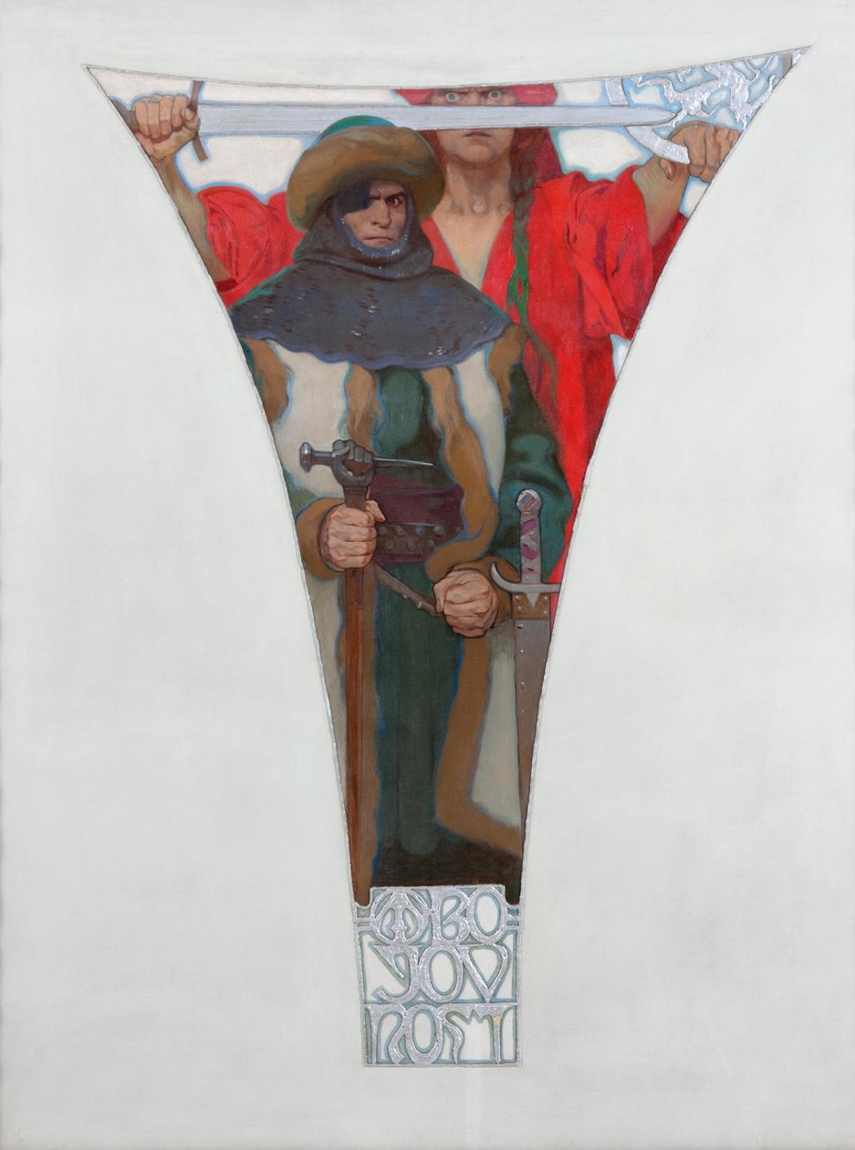 John Zizka, 1911 av Alphonse Mucha