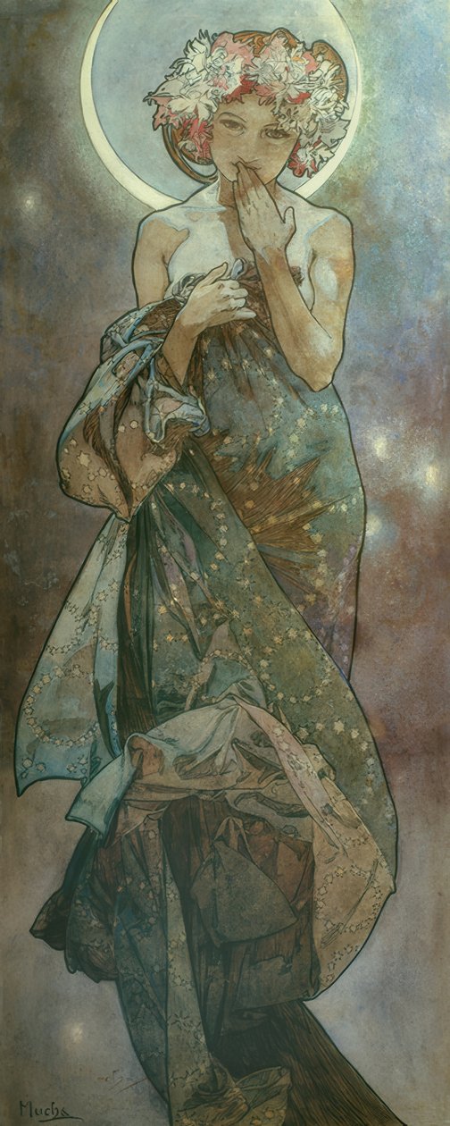 Måneskinn av Alphonse Mucha