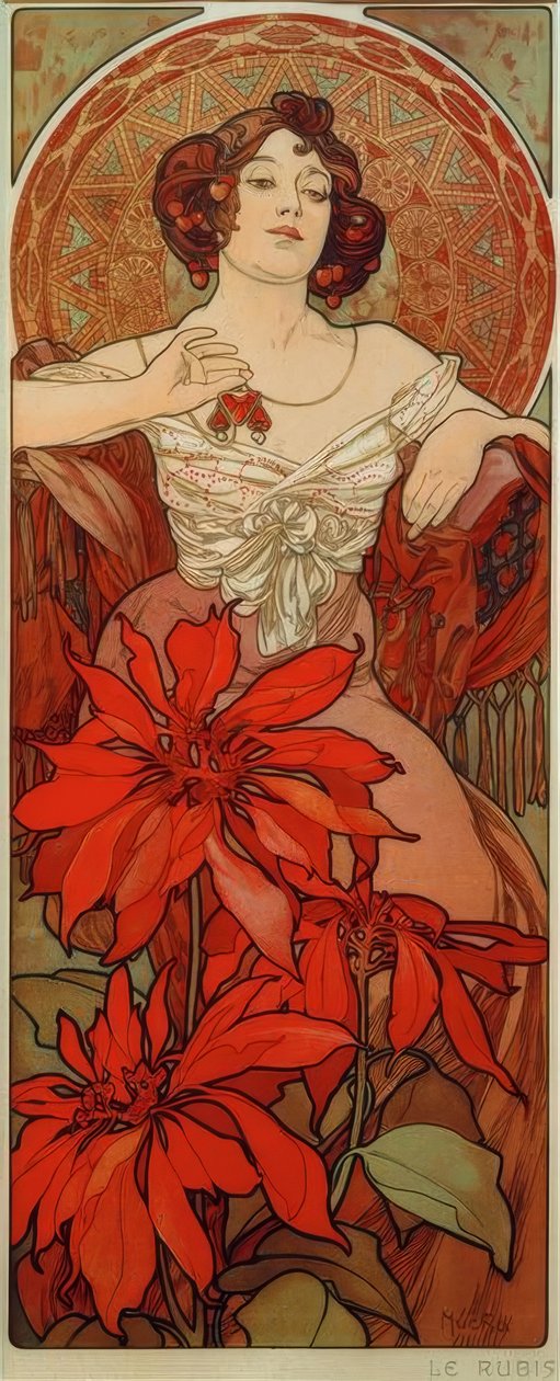 Gni inn av Alphonse Mucha