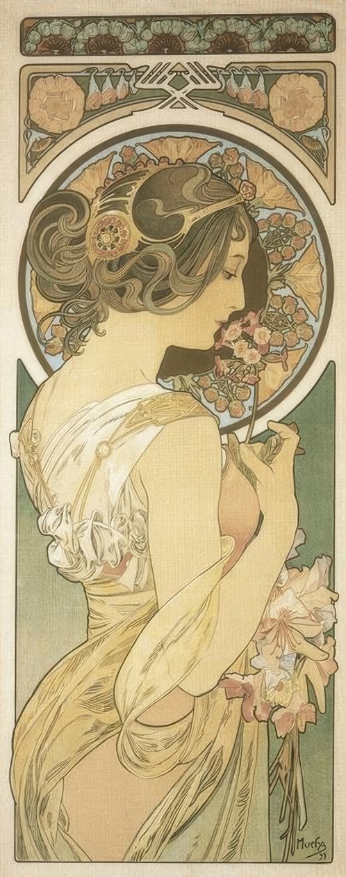 Cowslip av Alphonse Mucha