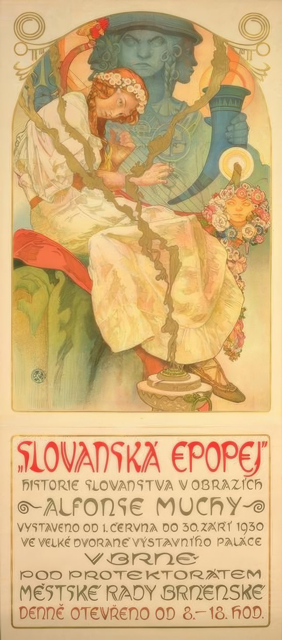Slavisk epos av Alphonse Mucha
