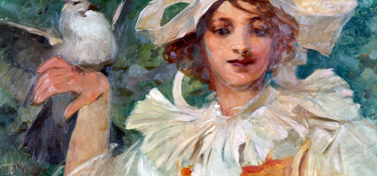 Uten tittel, c1880-1930 av Alphonse Mucha