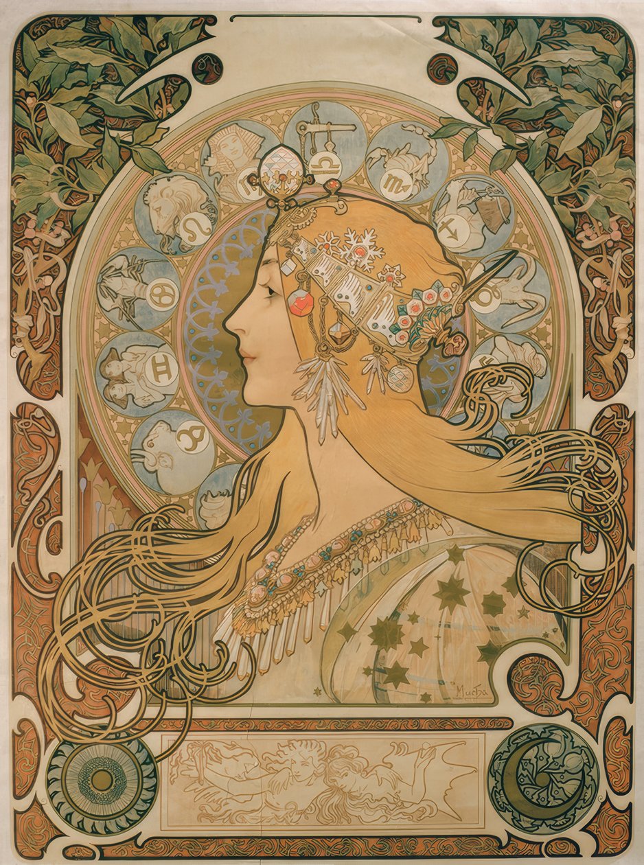 Zodiac av Alphonse Mucha
