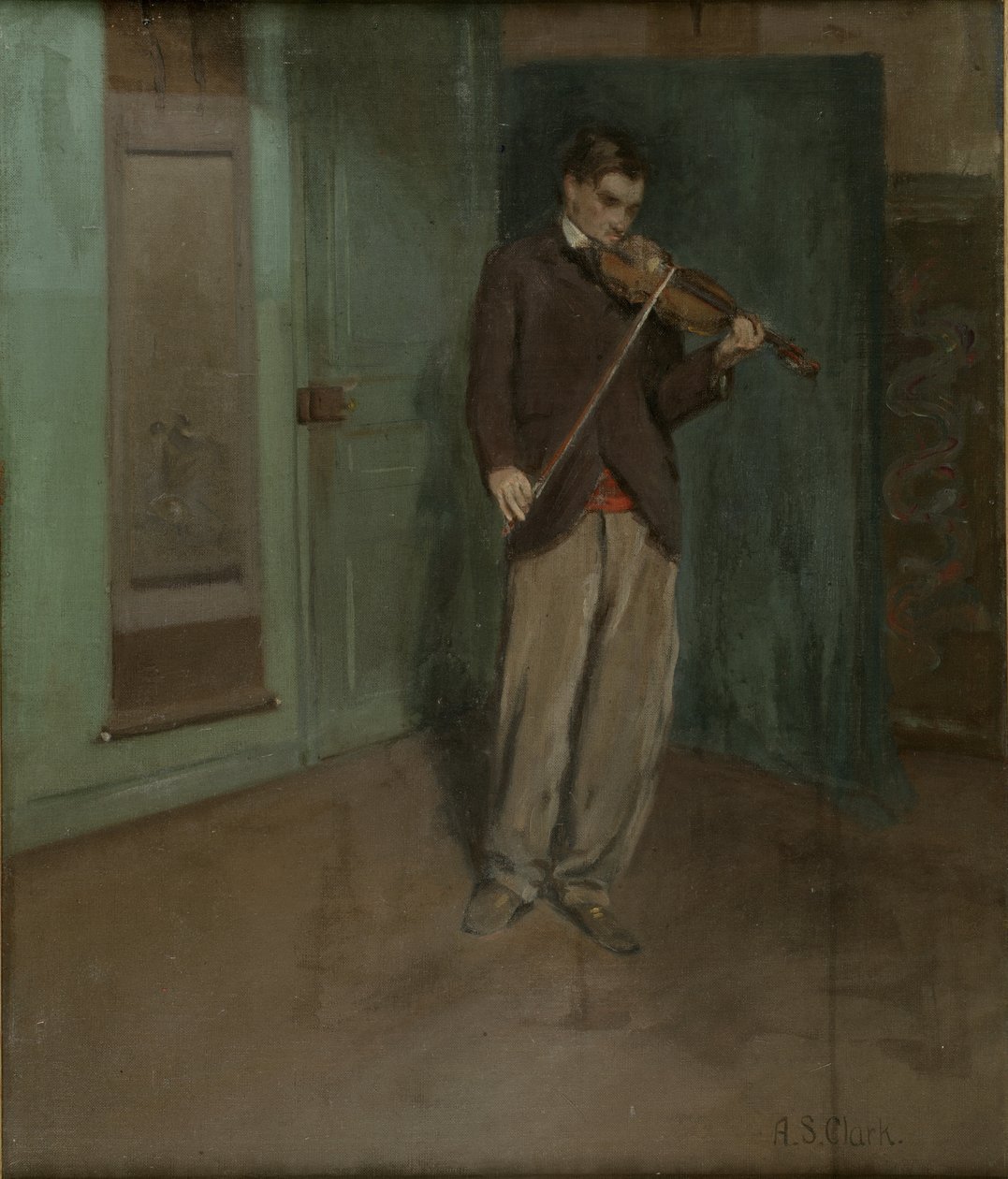 Fiolinist av Alson Skinner Clark