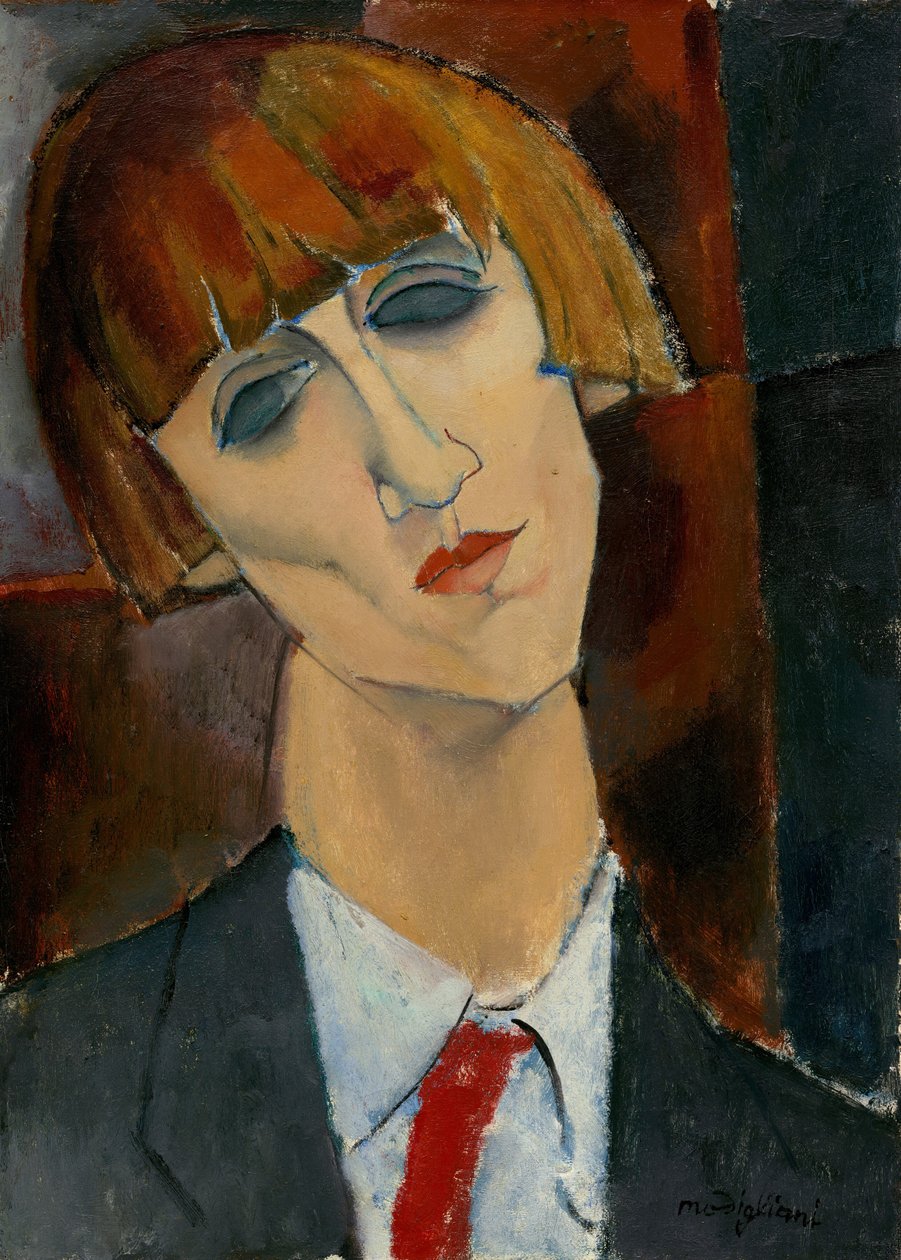 Madame Kisling, ca. 1917. av Amedeo Modigliani