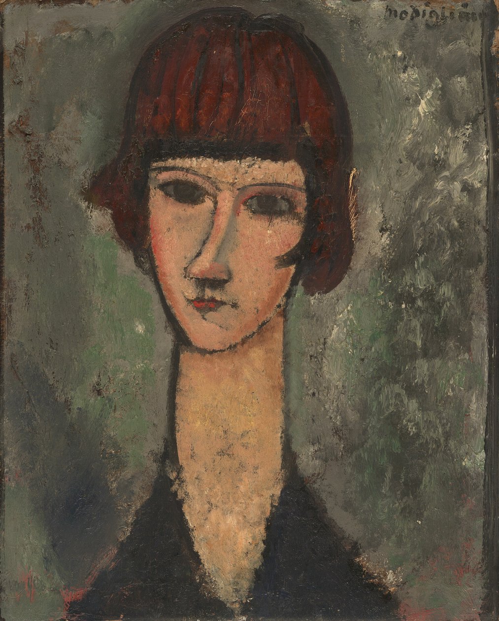 Portrett av en kvinne, ca. 191719. av Amedeo Modigliani