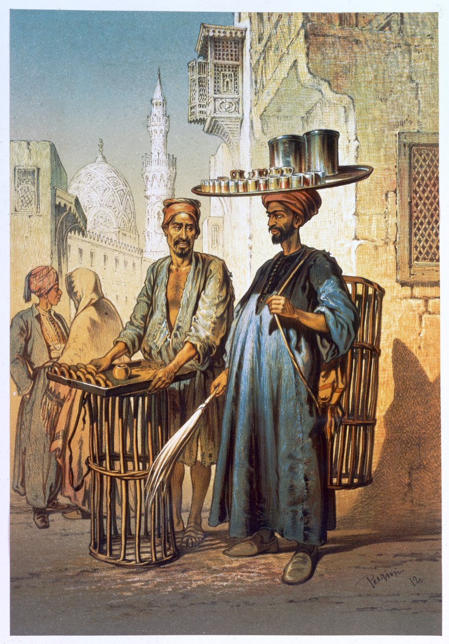 Teselgeren, 1862 av Amadeo Preziosi