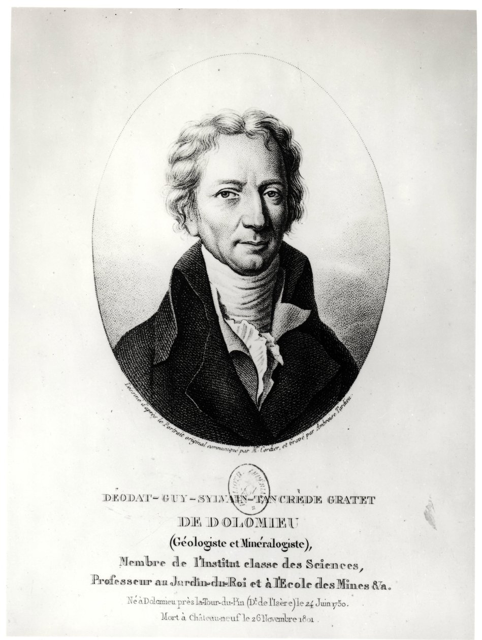 Dieudonne Dolomieu (1750-1801) av Ambroise Tardieu