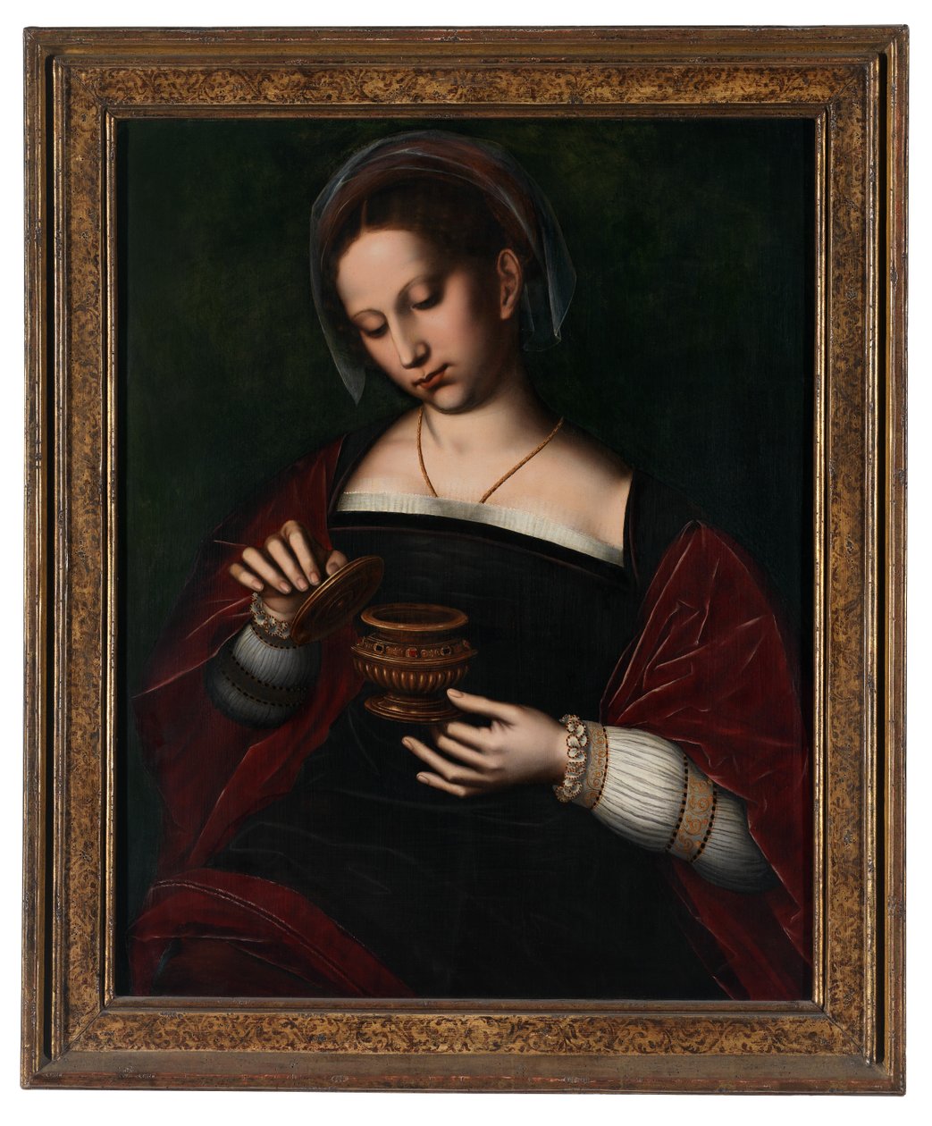 Mary Magdalene (olje på lerret) av Ambrosius Benson