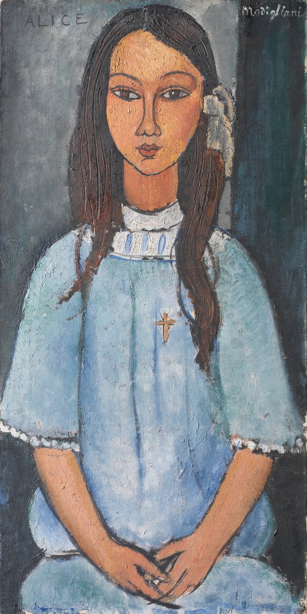 Alice, c. 1918 av Amedeo Modigliani
