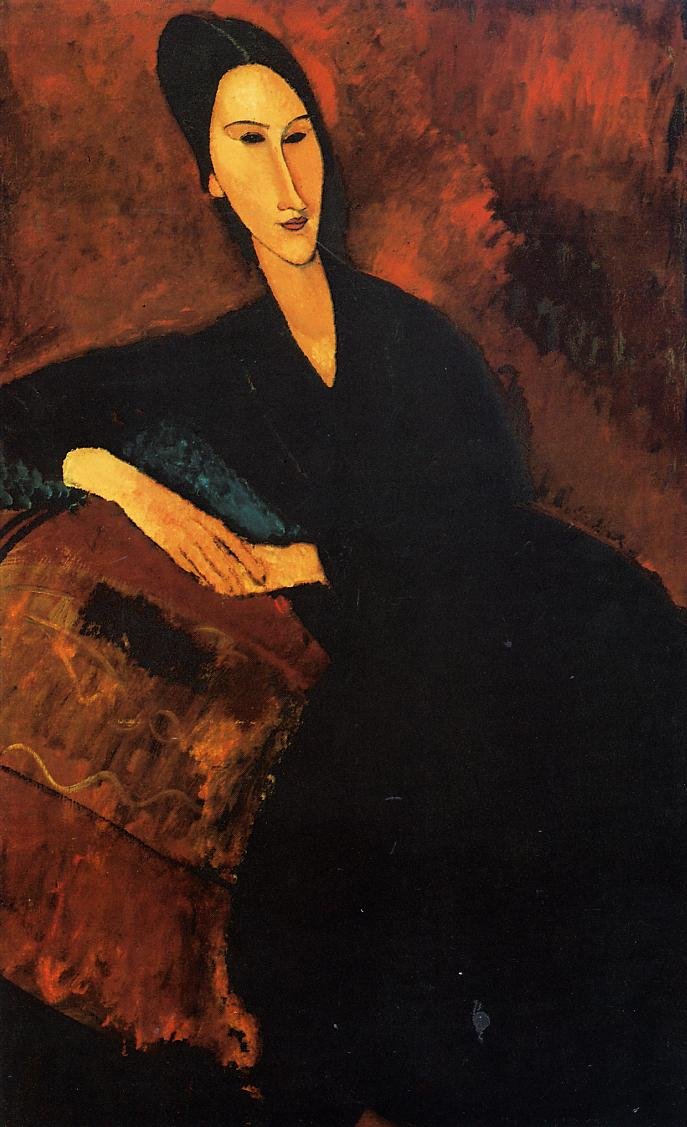 Anna Zborowska av Amedeo Modigliani